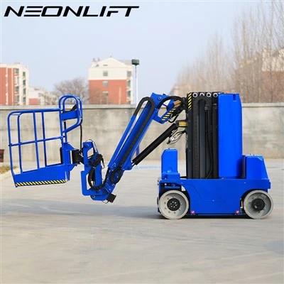 Kompatt 360 grad Kontinwu Swing Jib Mast Lift